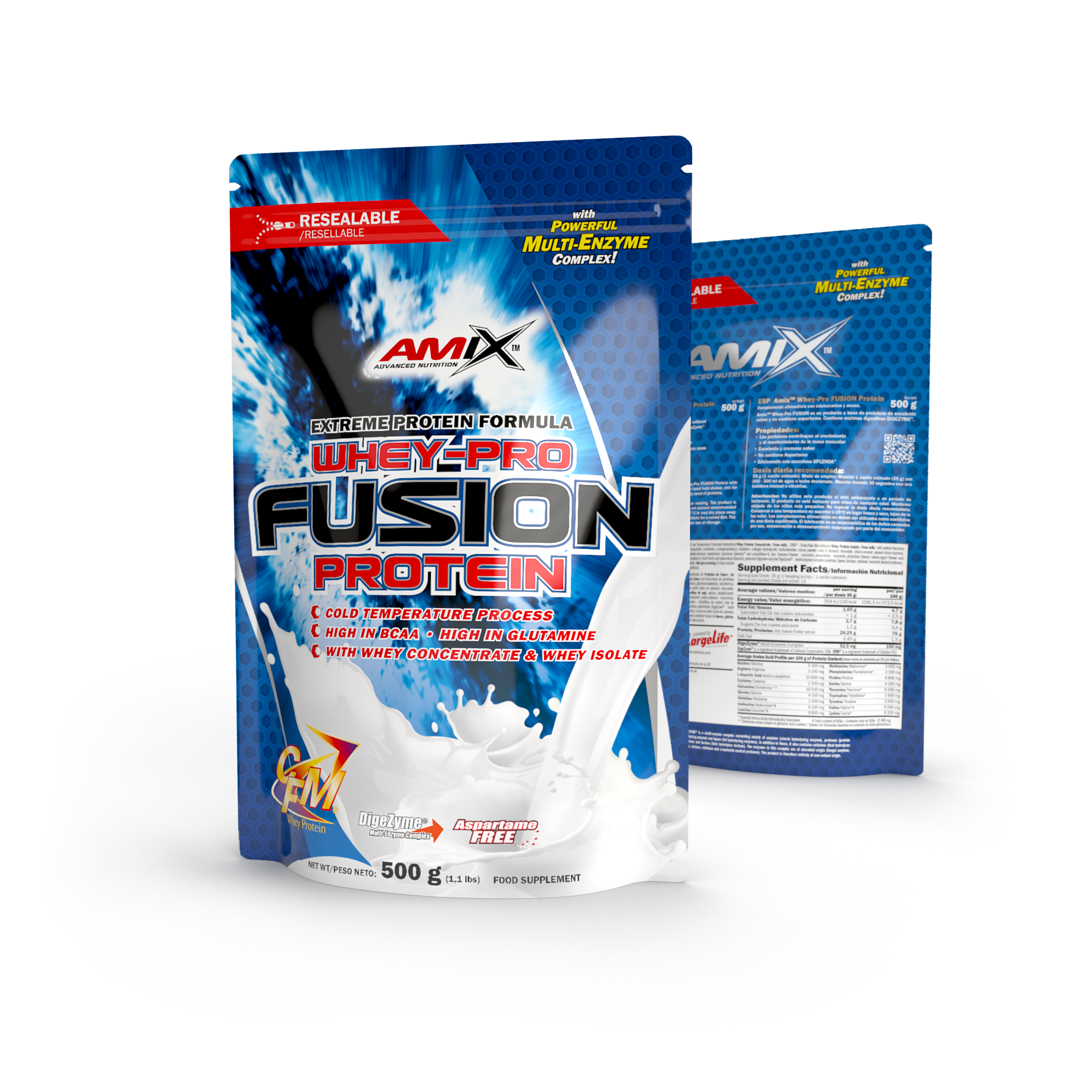 

Протеин Amix Nutrition WHEY PRO FUSION Шоколад 500г