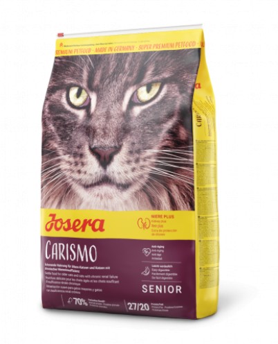 

Сухой корм Josera Carismo для пожилых котов и с болезнями почек 10 кг