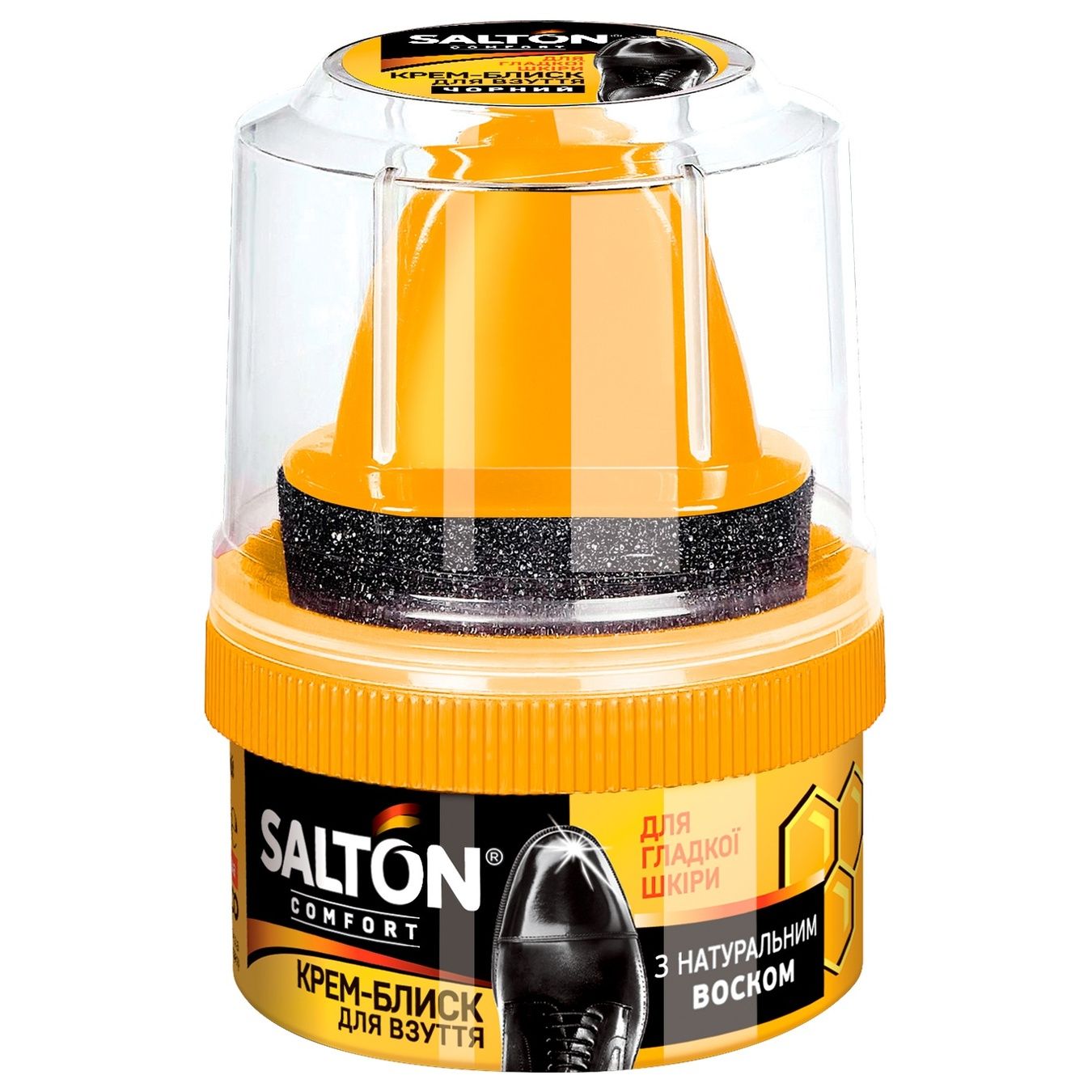 

Крем-блиск з аплікатором Salton 4976/18 для взуття з гладкої шкіри