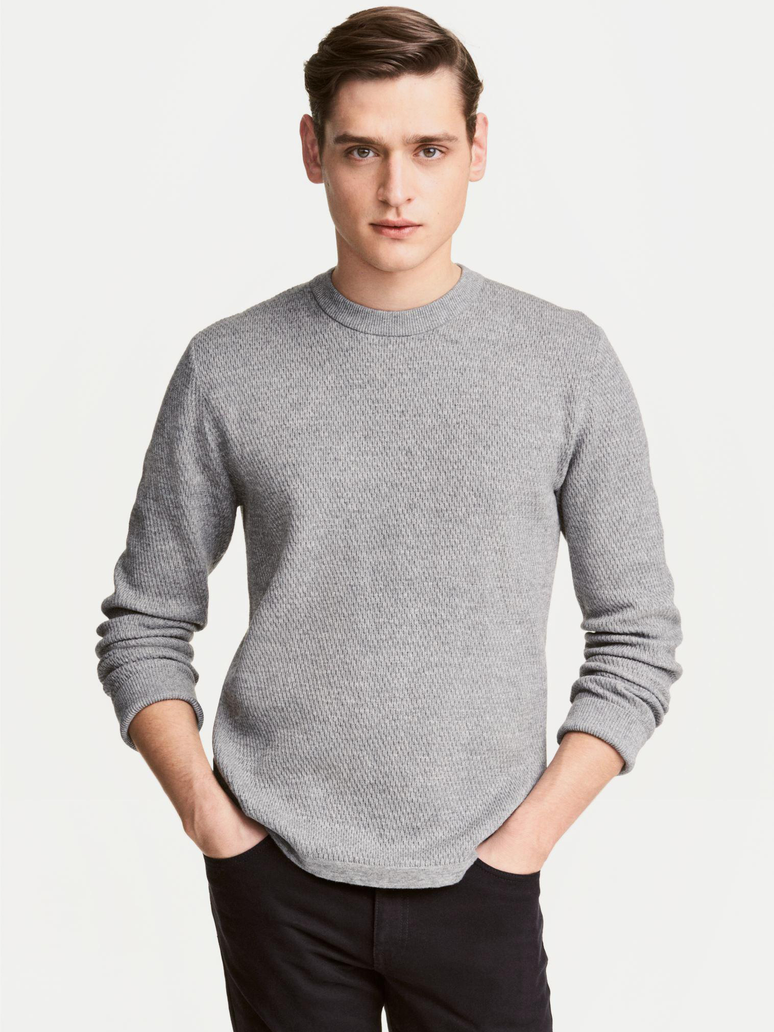

Джемпер H&M .O.G.G. XAZ146704FXPI  Серый, Джемпер H&M L.O.G.G. XAZ146704FXPI L Серый