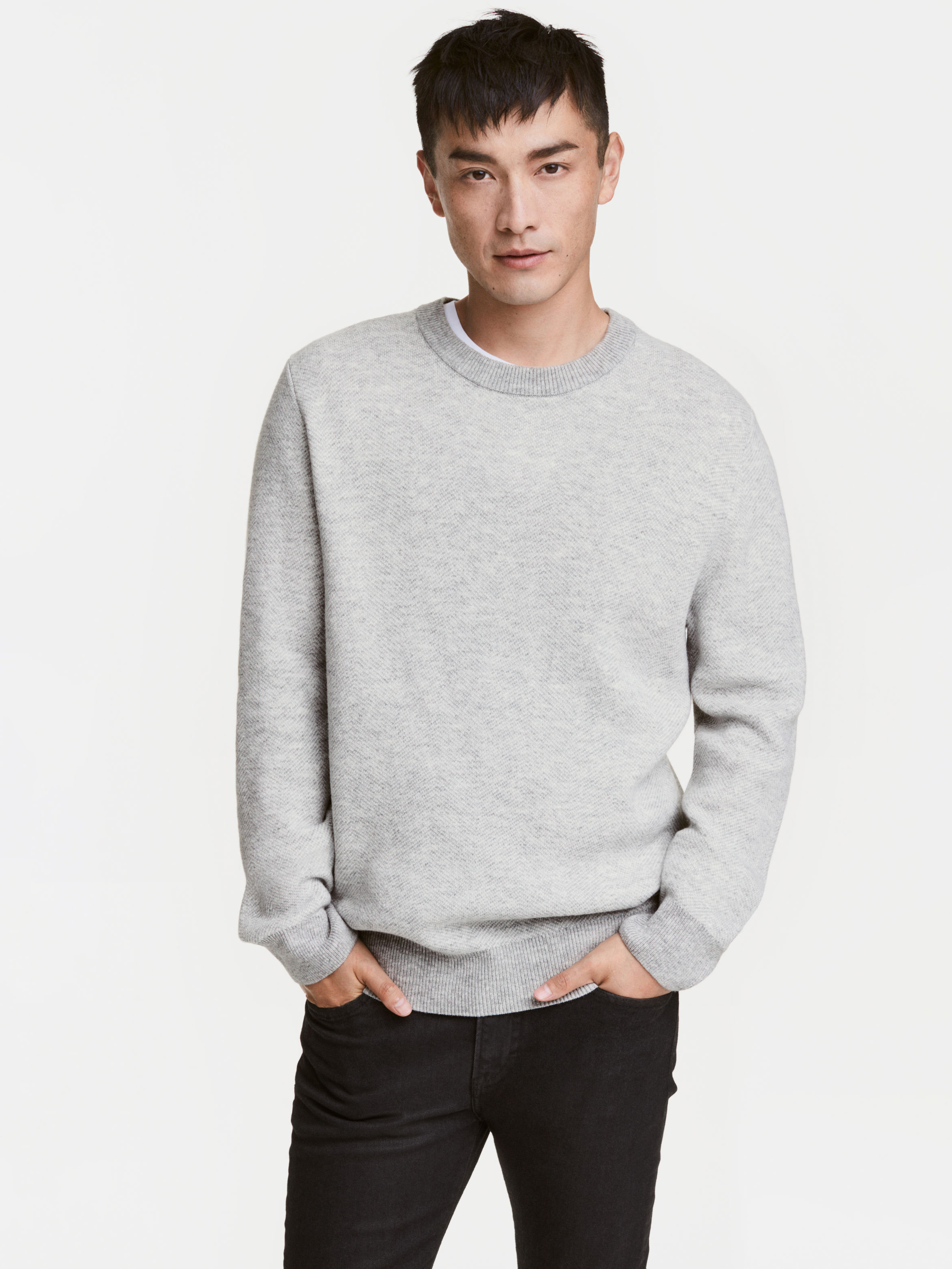 

Джемпер H&M L.O.G.G. XAZ059806SMFU L Серый