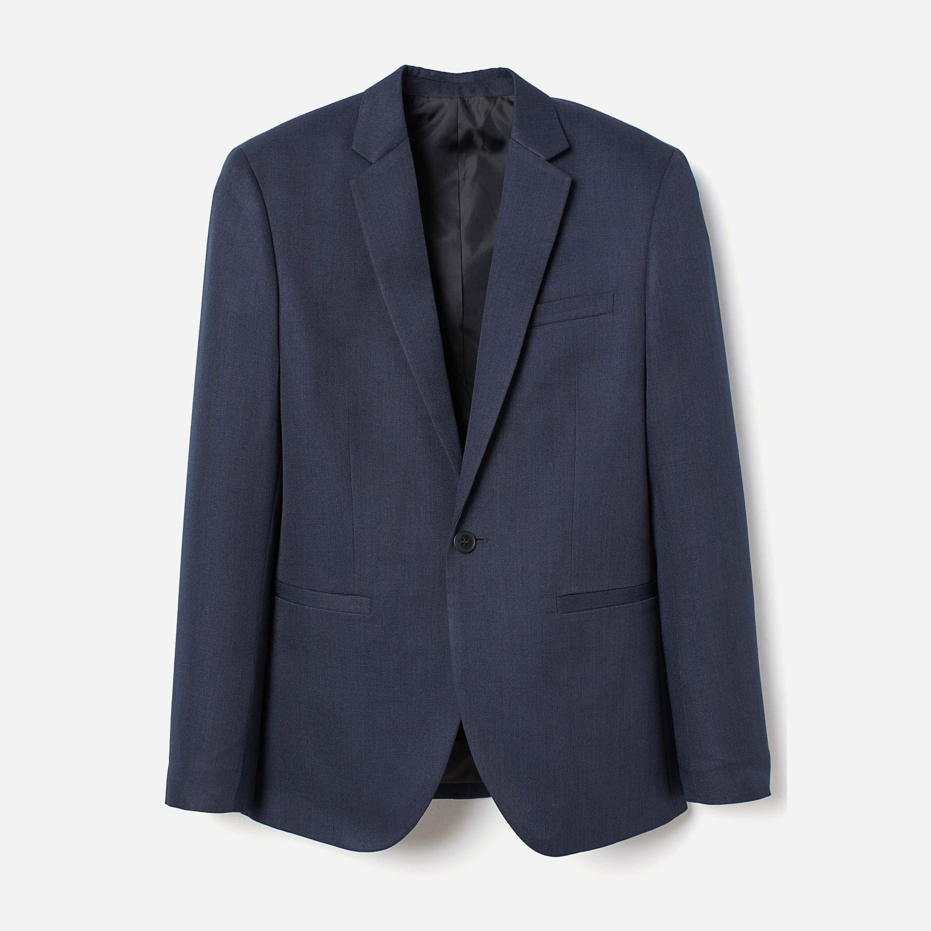 

Пиджак H&M XAZ166409HKTI  Темно-синий, Пиджак H&M XAZ166409HKTI 48 Темно-синий