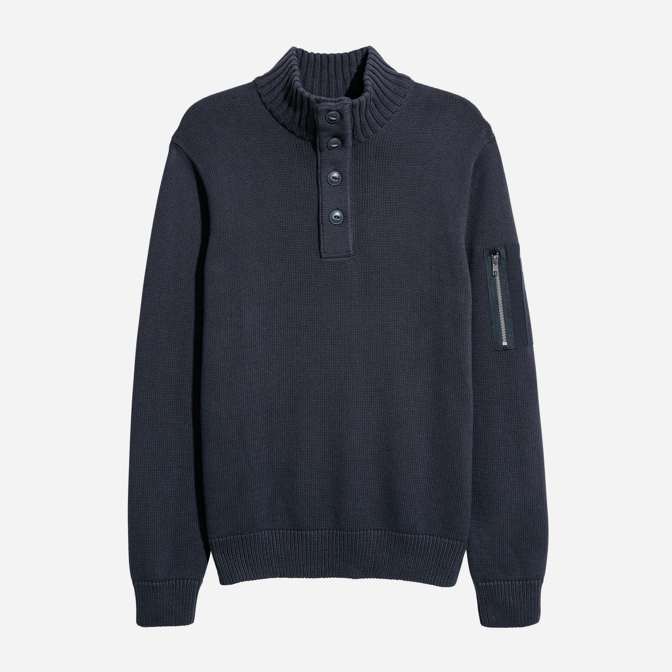 

Свитер H&M XAZ160170FDZE  Темно-синий, Свитер H&M XAZ160170FDZE XL Темно-синий