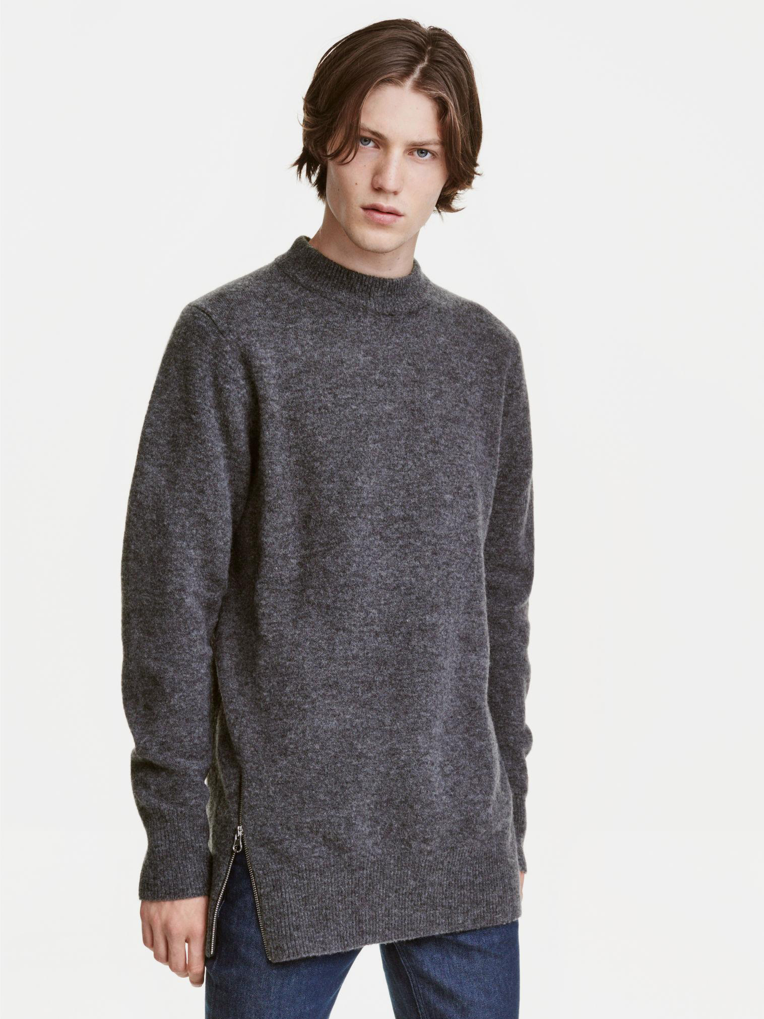 

Свитер H&M XAZ160007VVCW S Темно-серый