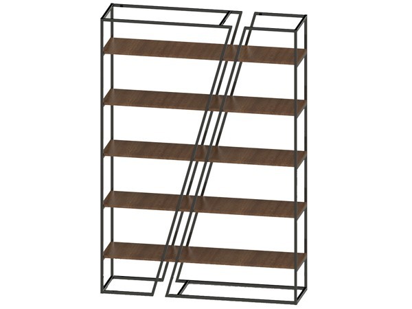 

Стеллаж СТ13 Loft ТриАметекс 400х1500х1800