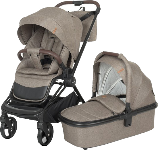 

Коляска El Camino Persona ME 1091-B Beige Универсальная 2в1 (ME 1091-B beige)