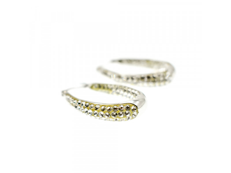 

Серебряные серьги 925 проба с фианитами *Блеск Капли* Sky Jewelry 001385