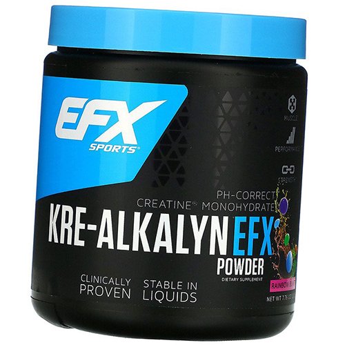 

Креалкалин, Kre-Alkalyn EFX Powder, EFX 220г Ягодный микс (31209003)