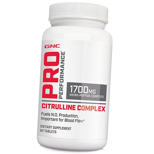

Цитруллин, Citrulline Complex, GNC 60таб (27120019)