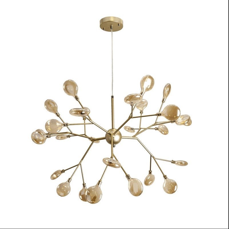 

Люстра лепестки levistella 918LP262-27 GD+BR