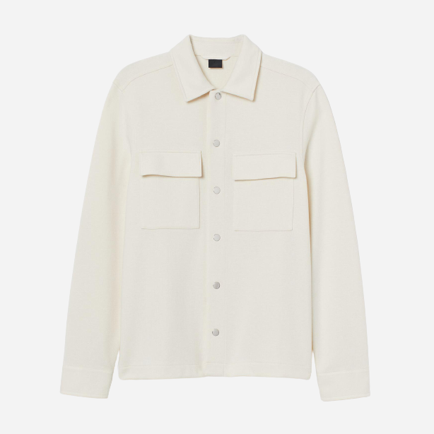 

Куртка-рубашка H&M XAZ235768OCTK M Молочная