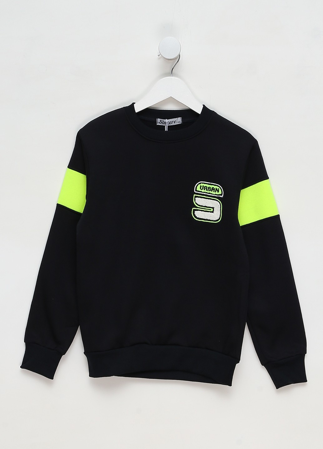 

Свитшот для мальчика утеплённый Sincere Sn0156 146 Чёрный