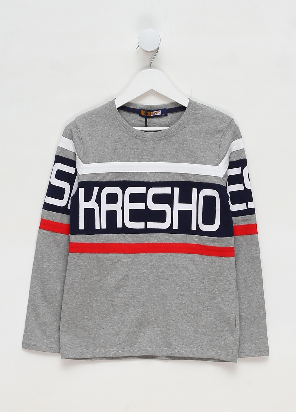 

Свитшот для мальчика утеплённый Mr David MD0101 146-152 Серый