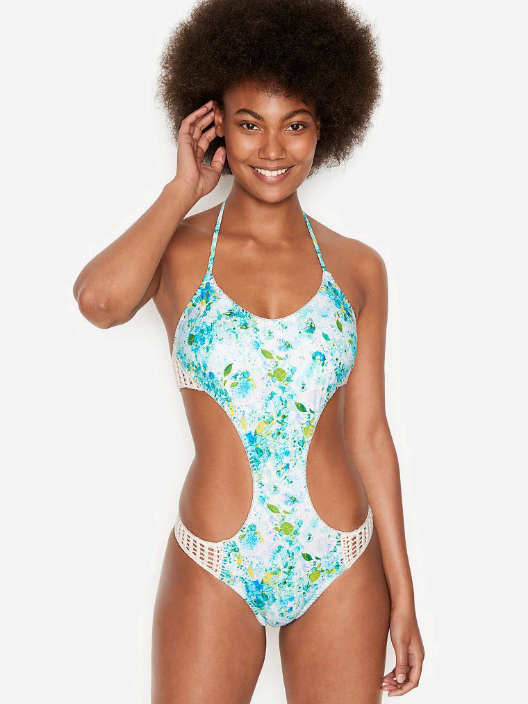 

Купальник слитный женский Victoria's Secret 593629017  Белый/Голубой, Купальник слитный женский Victoria's Secret 593629017 M Белый/Голубой