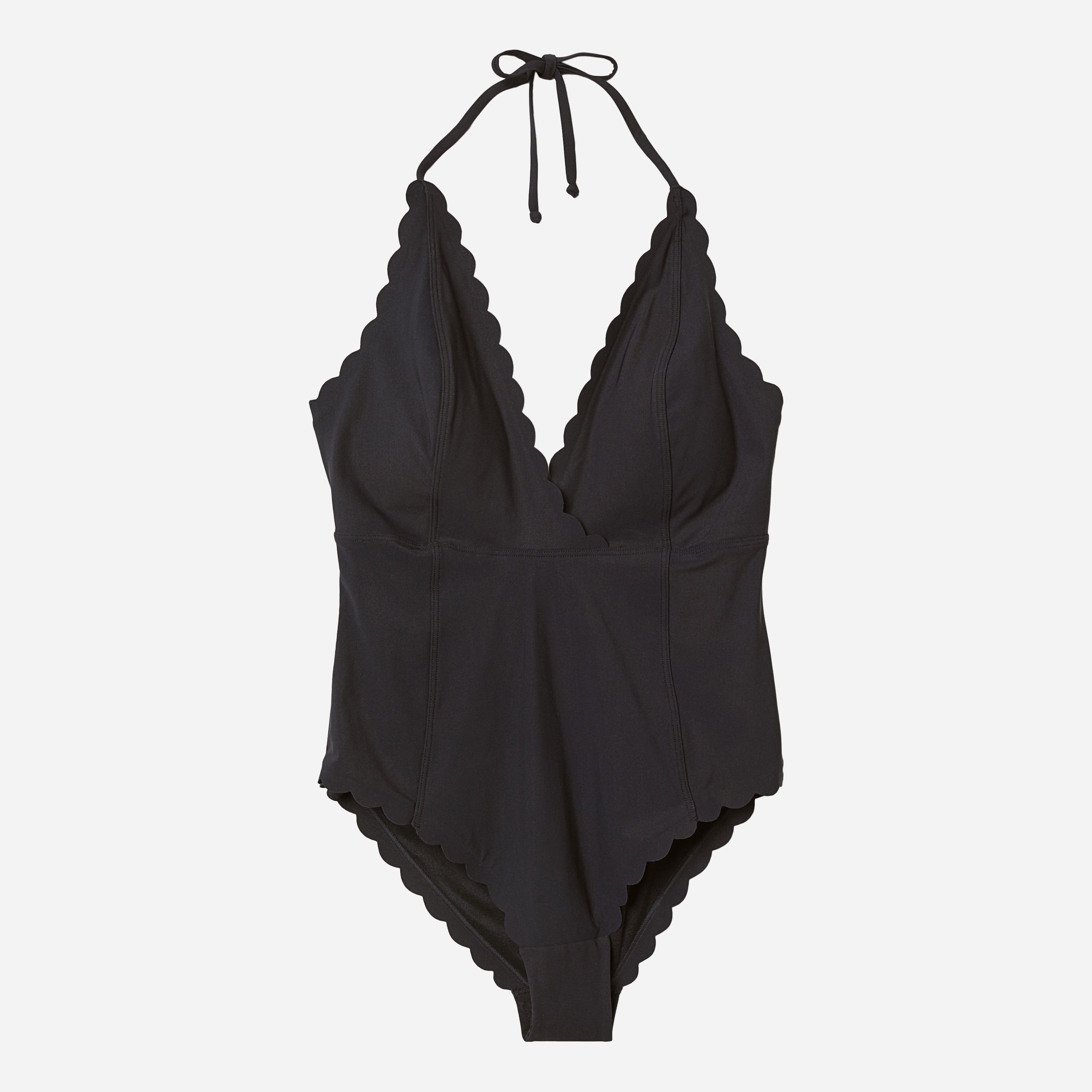 

Купальник слитный женский H&M C51206097277 38 Черный