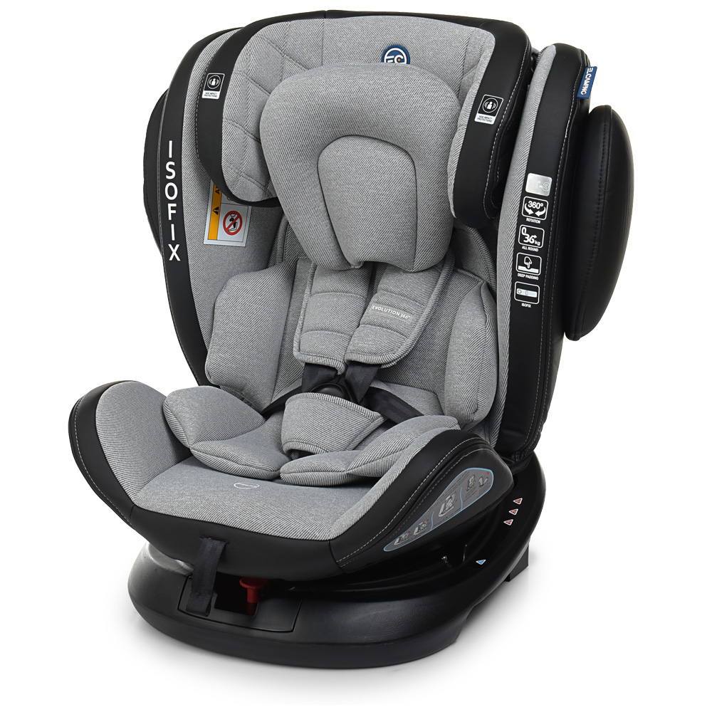 

Автокресло El Camino Evolution 360 ME 1045 Royal Gray
