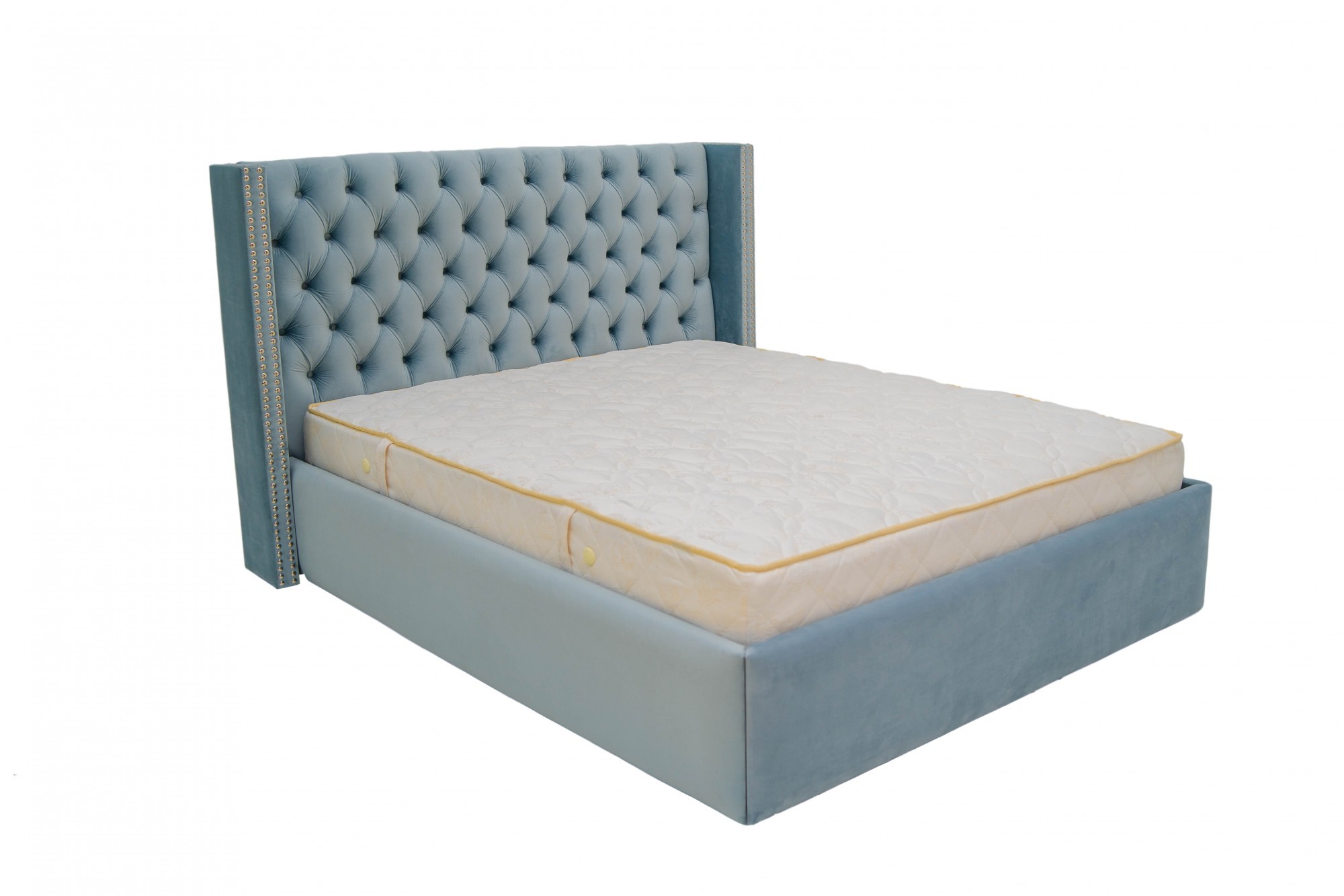 

Двуспальная кровать Me-Belle DAKOTA 160×200 см K04/Geliopolis_Алюр/731