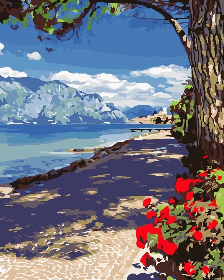 

Картина по номерам ArtStory Летний зной 40х50 с (AS0710)