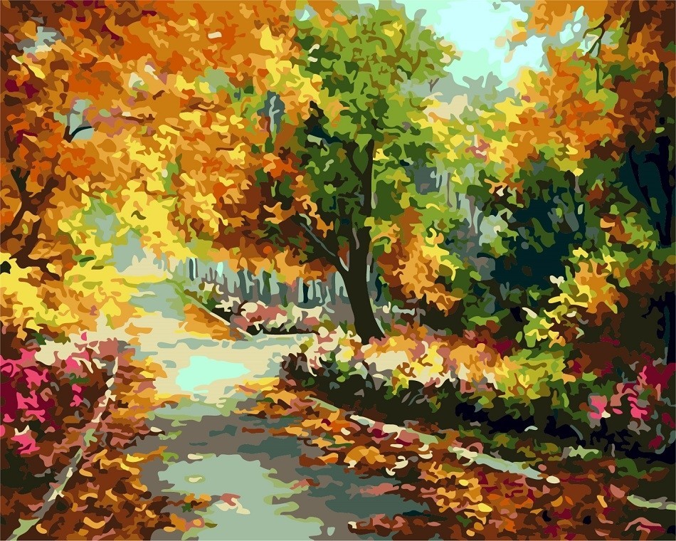 

Картина по номерам ArtStory Осенний парк 40х50 см (AS0265)