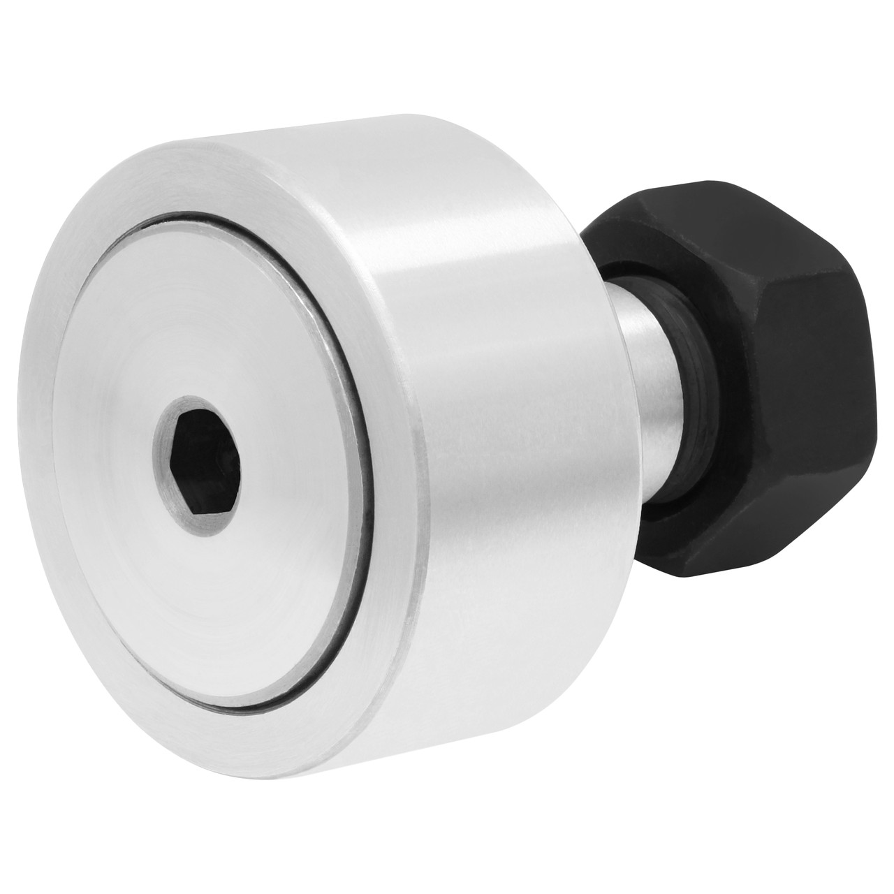 

Опорный ролик на игольчатом подшипнике с цапфой CNCPROM KR80 (CF30) D=80 мм d=30 мм роликовая опора диаметром 80 мм (58-208)