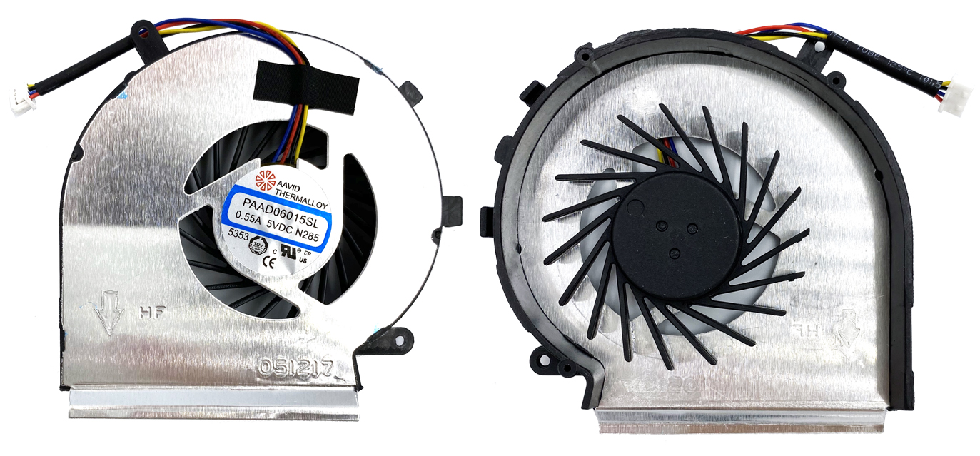 

Вентилятор MSI GE72VR GP72VR GP72MVR CPU