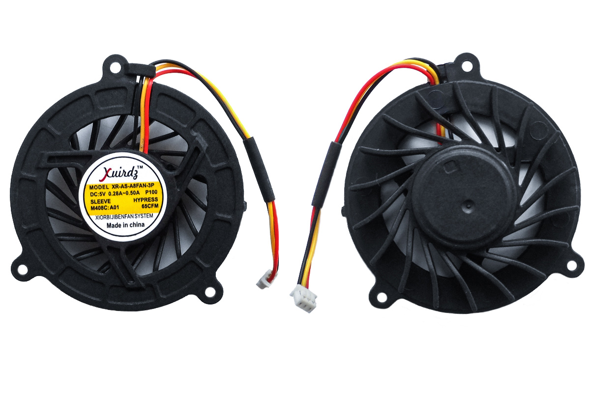 

Вентилятор Asus A3 A3000 A6 A6000 W3 W3000 Z91 F3 Z53 X53 F8 M6 M9 3 pin (GC055510VH-A)
