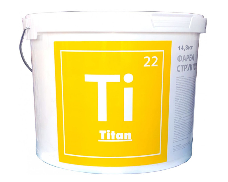 

Краска структурная TITAN СТРУКТУРА фасадная 14,8кг