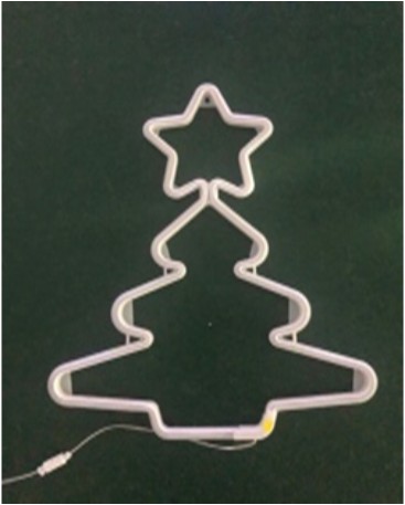 

Светодиодная LED Елочка со звездой Tree Light новогодняя гирлянда для дома синий