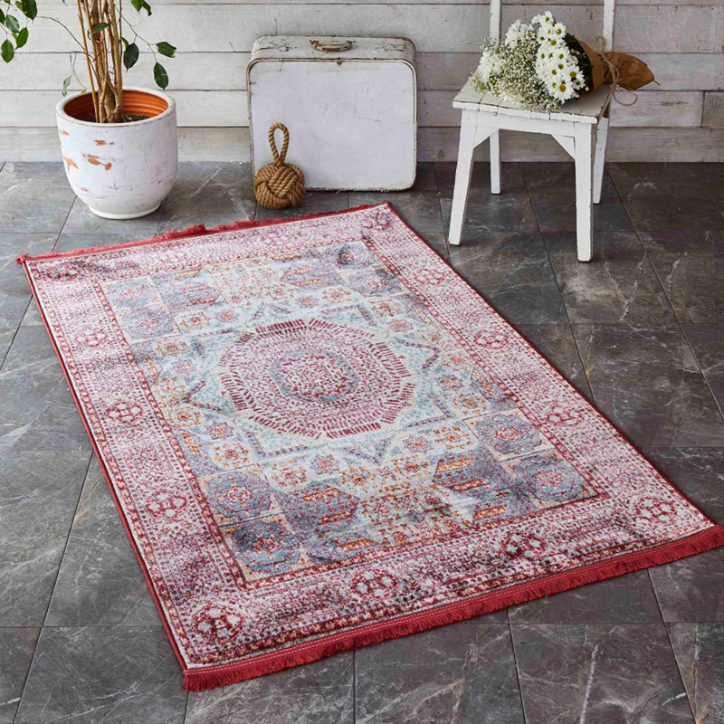 

Коврик Karaca Home Gordion Seal 120х180 см Красный svt-2000022285865