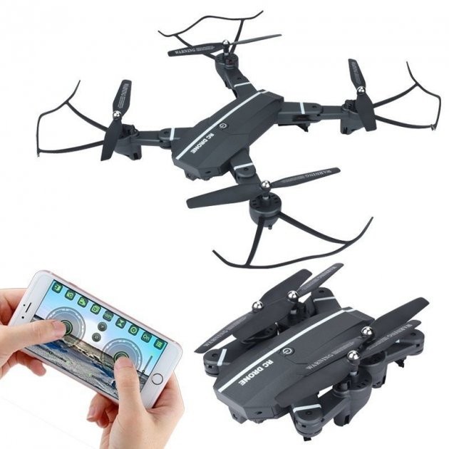 

Квадрокоптер RC8807+ складной дрон с WiFi камерой