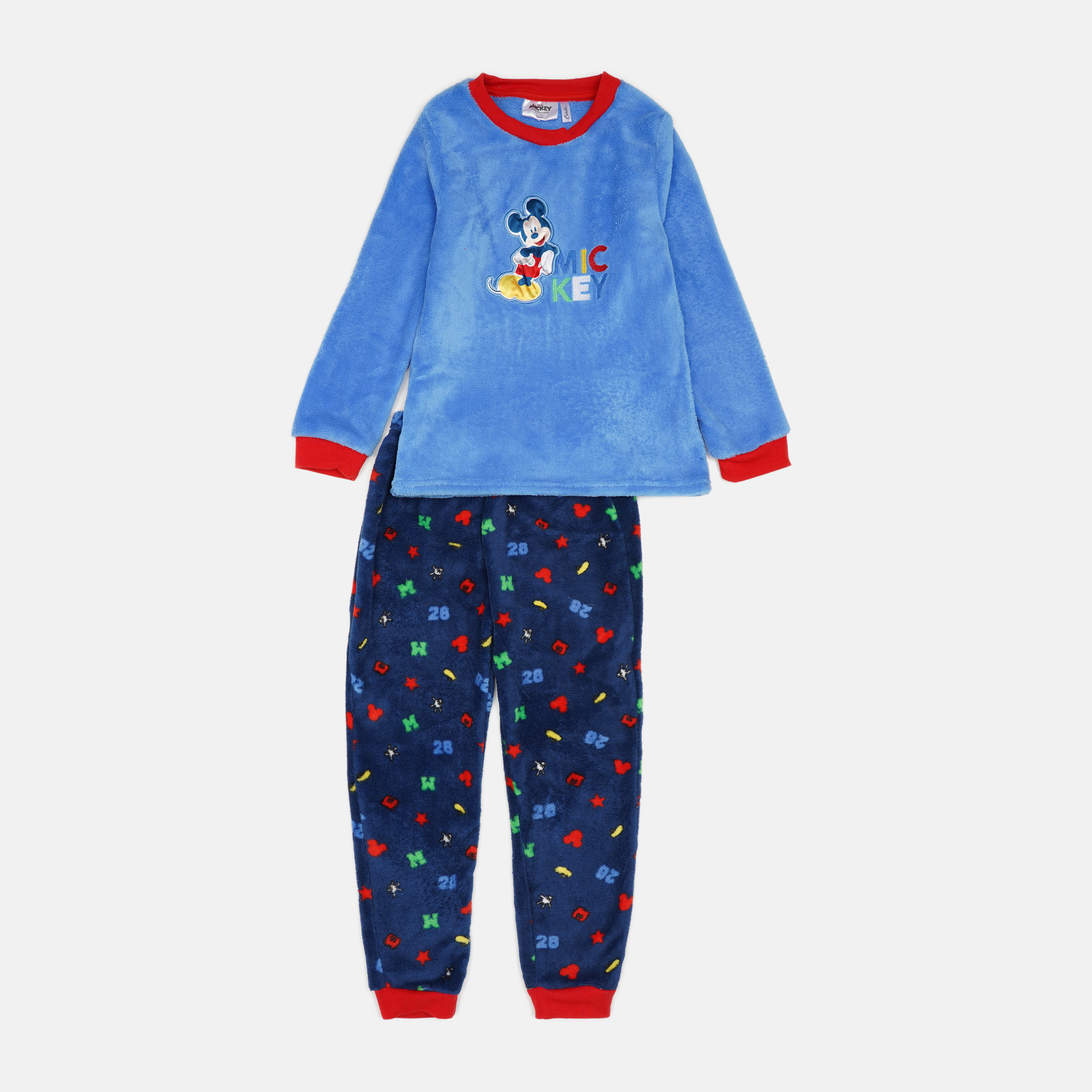 

Пижама (футболка с длинным рукавом + штаны) Disney Mickey Mouse 2200006175 116 см Синяя (8427934464333)