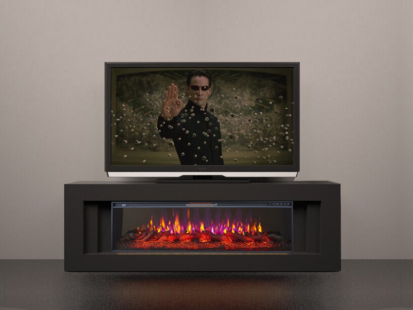 

Электрокамин с порталом ArtiFlame LINE AF50 ВЕНГЕ (со звуком)