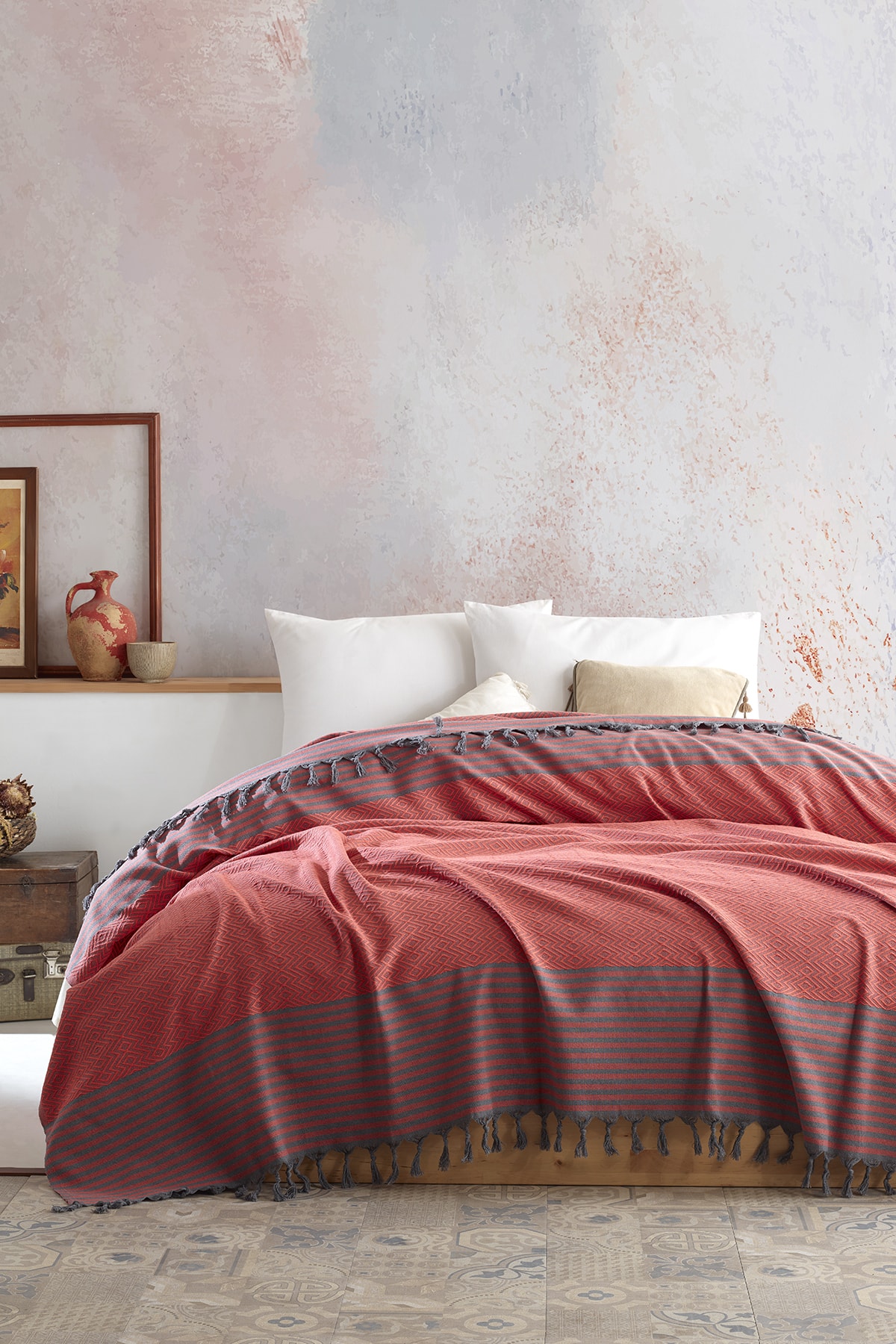 

Плед Diva Dreams Коралловый 205 х 200