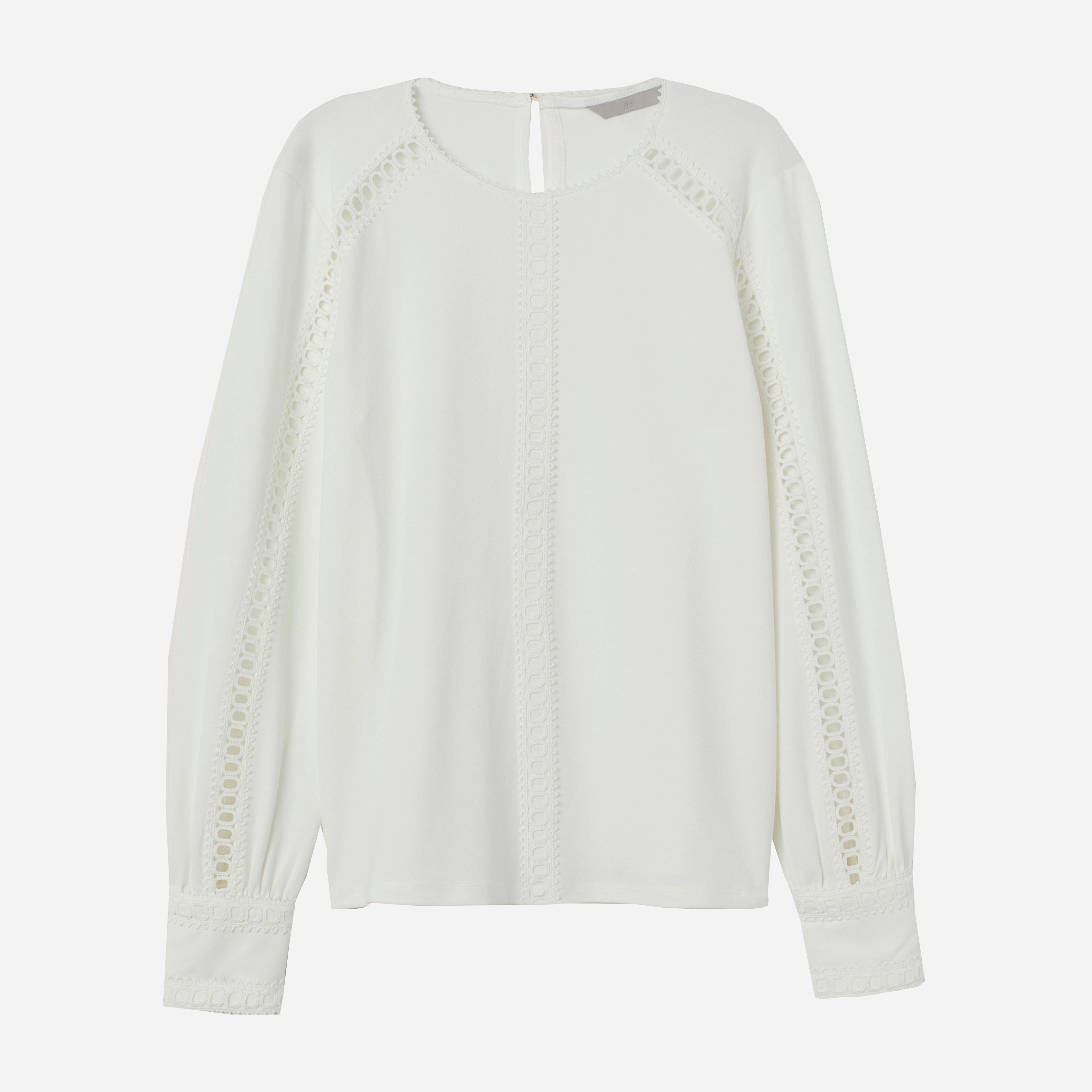 

Блузка H&M 0758513-0  Белая (СА2000001870433, Блузка H&M 0758513-0 XS Белая (СА2000001870433)
