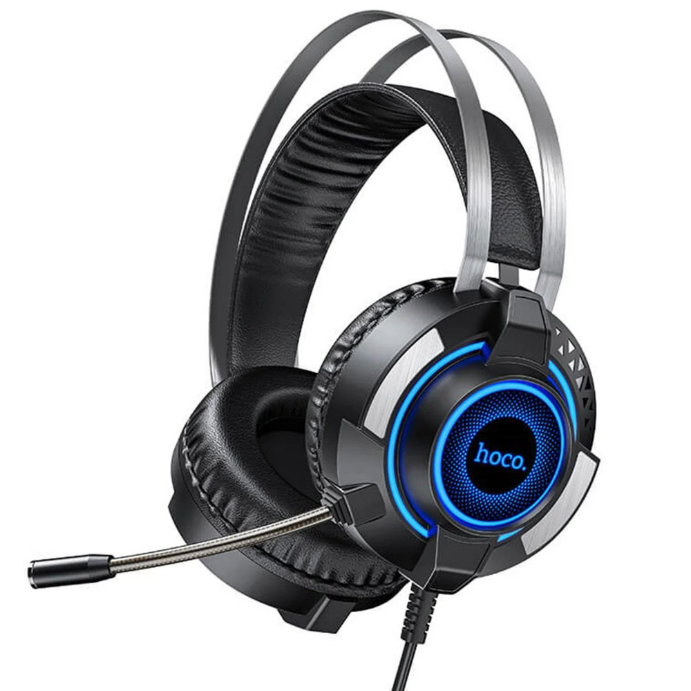 

Полноразмерные игровые наушники-гарнитура Hoco ESD06 Gaming Headphones, Black