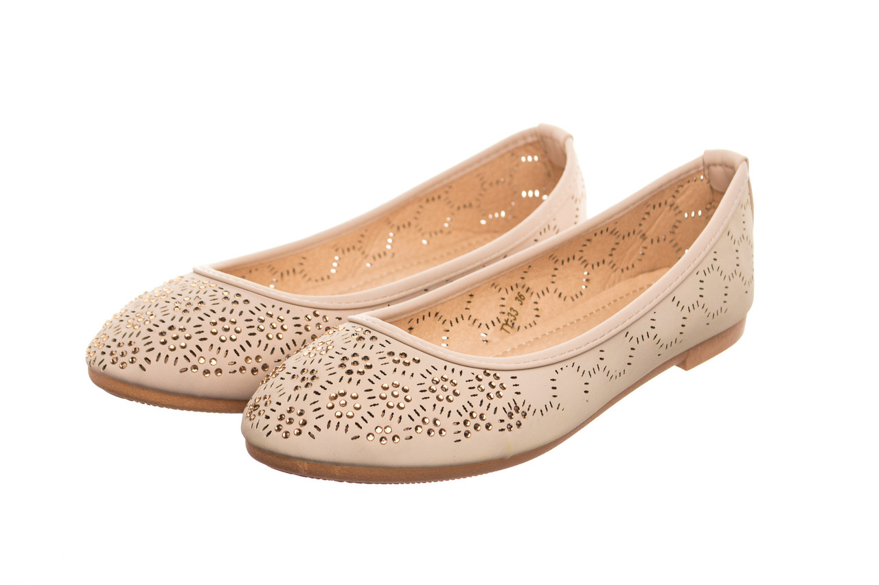 

Женские балетки Exma 37 Beige