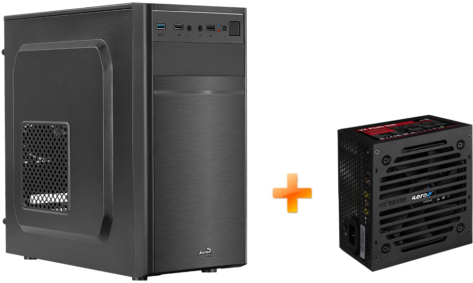 

Корпус Aerocool CS-103 + БП VX 350 PLUS 350W