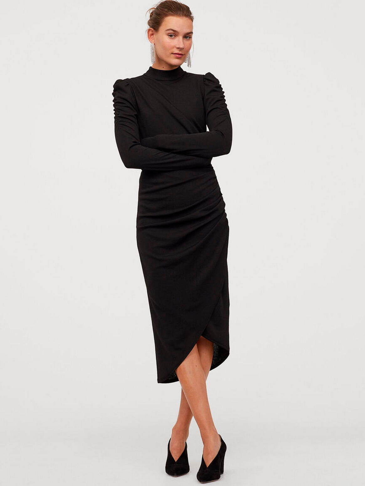 

Платье H&M 0861569-1 M Черное (СА2000001872444)