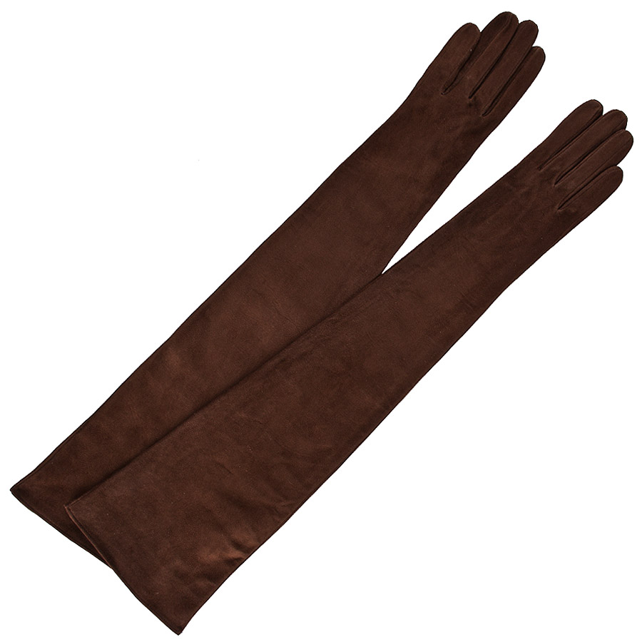 

Длинные перчатки Alpa Gloves, без подкладки, велюровые, 8