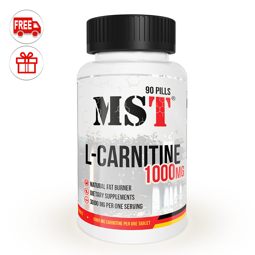 

Жиросжигатель MST Nutrition L-Carnitine 1000 90 таблеток