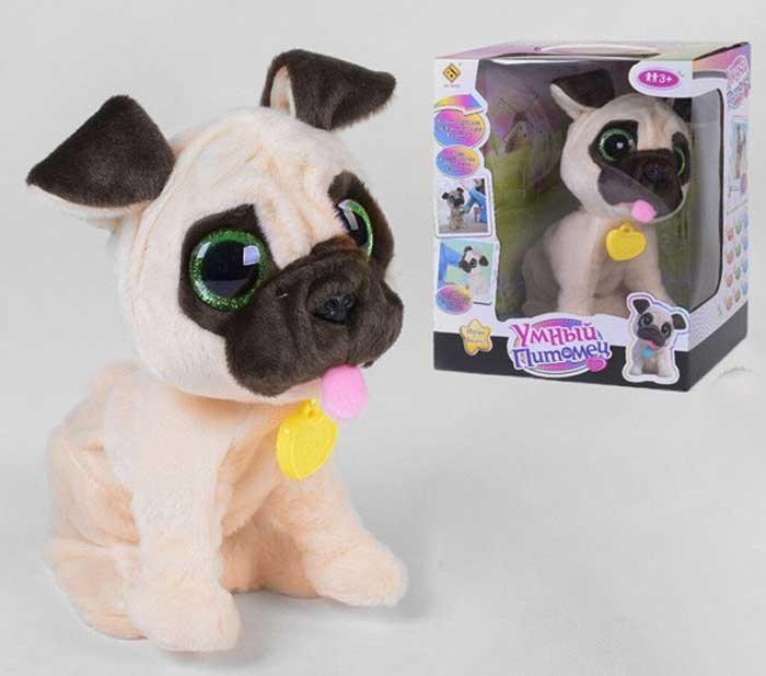 

​Интерактивная игрушка CH Toys Умный питомец Собачка бежевая (JD-R 9902)