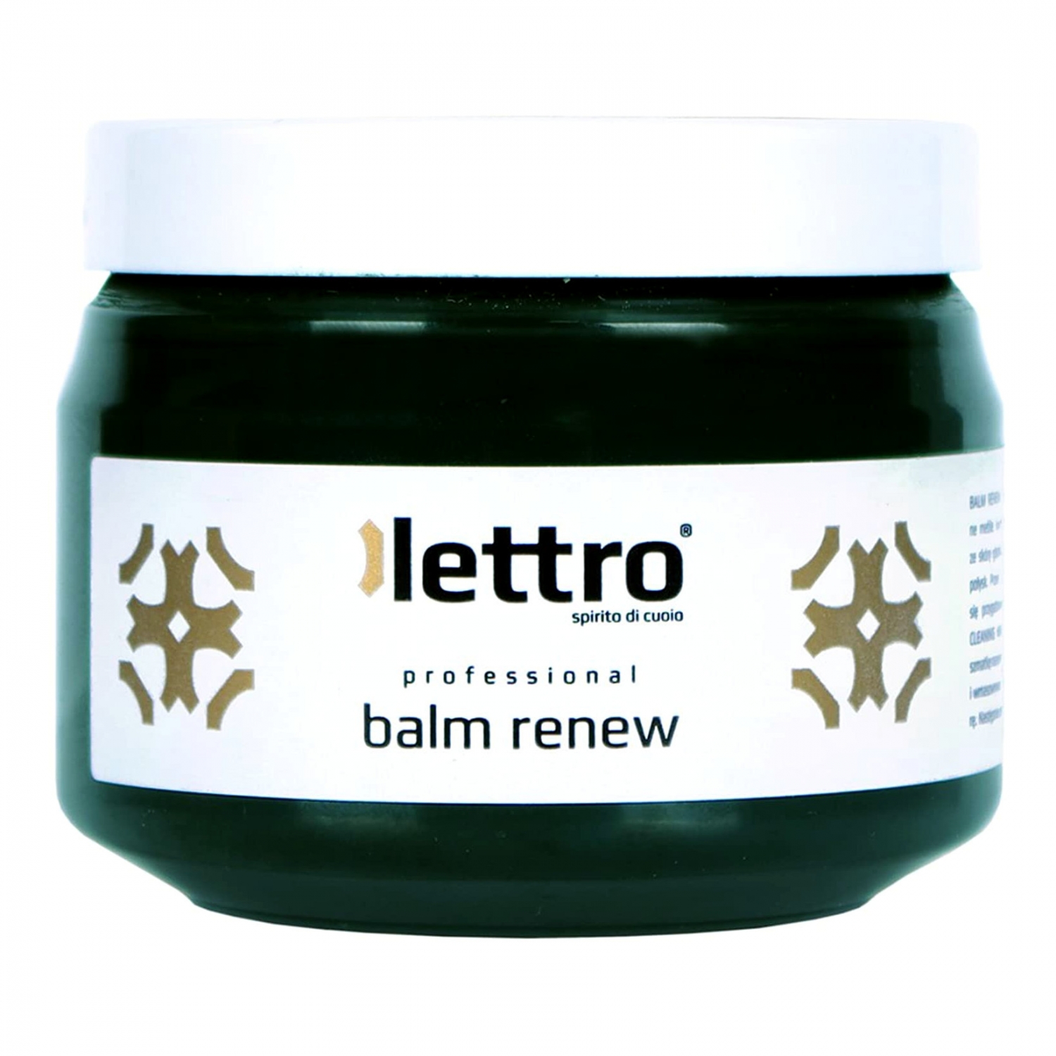 

Зеленый восстанавливающий бальзам для кожаных изделий Lettro Balm Renew, 200 мл