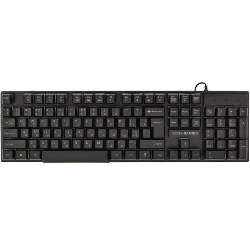 

Клавиатура JEDEL K500+ RGB, Black