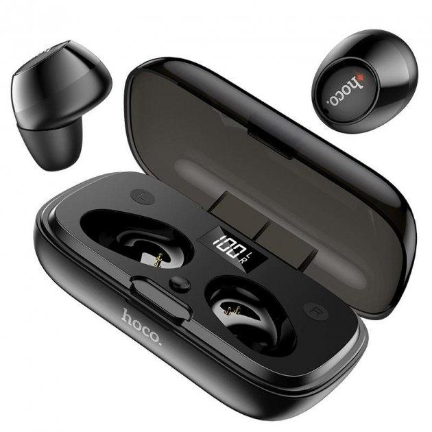 

Наушники Bluetooth HOCO Delight ES52 с кейсом Black