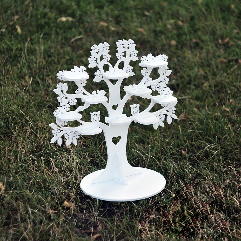 

Фуршетна підставка "Tree" Moravia біла Висота 40см