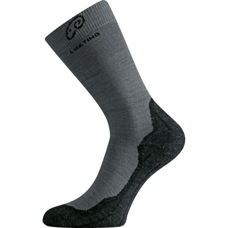 

Термоноски Lasting WHI L сірий 809