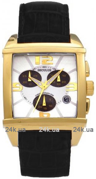 

Мужские часы Seculus 4461.2.816 white,pvd black
