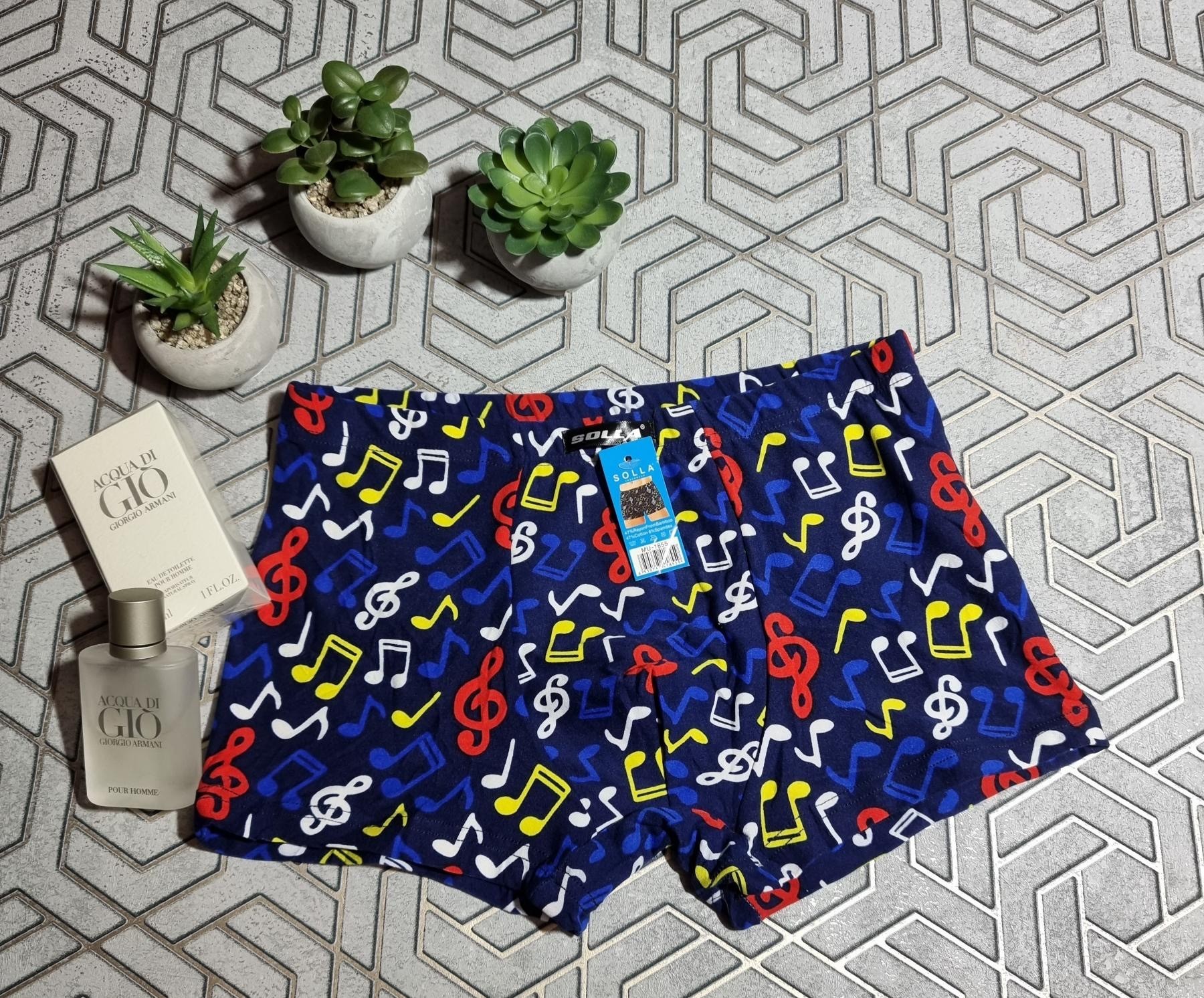 

Трусы боксеры подростковые Solla 1858-3 Размер М