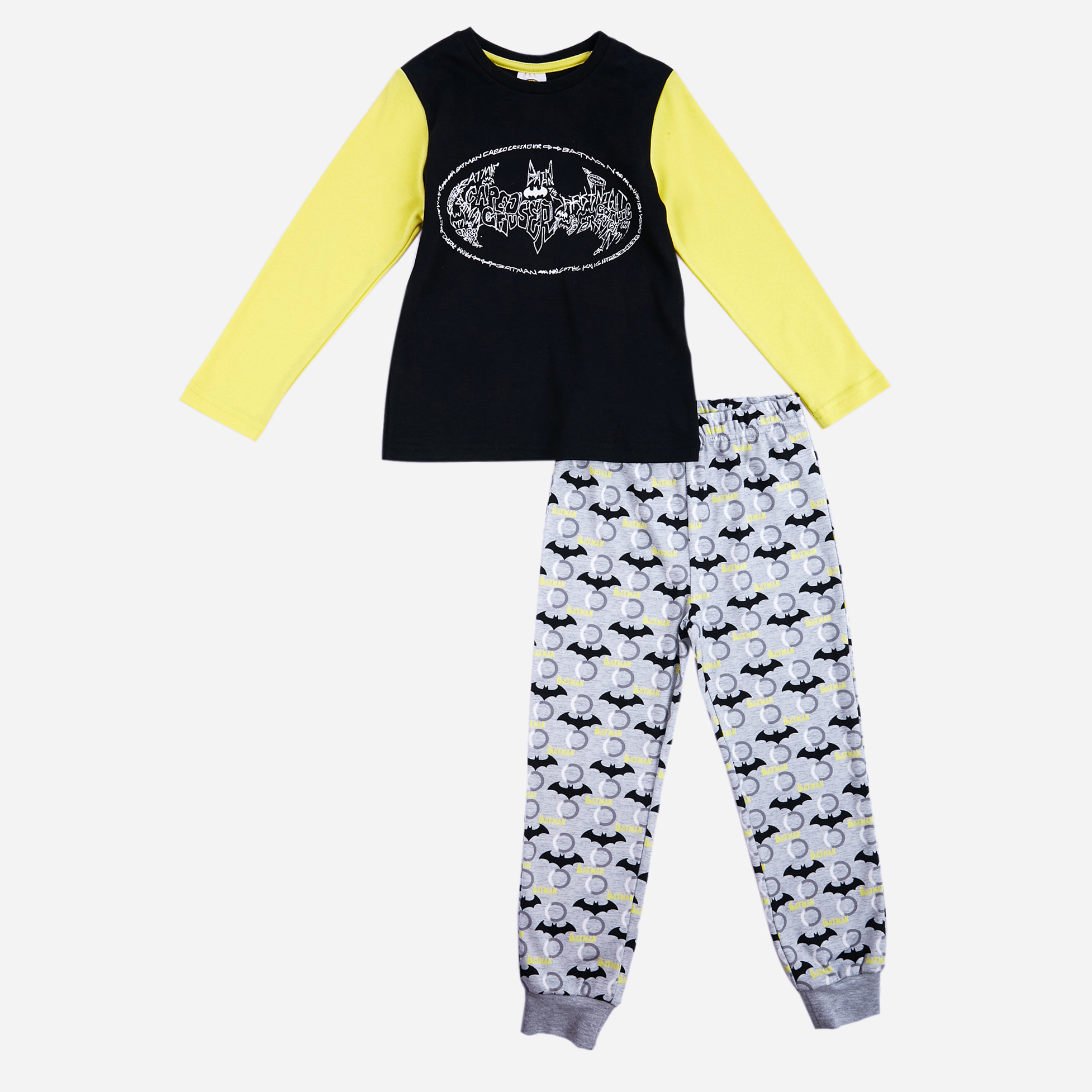 

Спортивный костюм (лонгслив + штаны) Cimpa Бэтмен BM18457 122 см Разноцветный