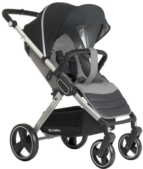 

Прогулочная коляска El Camino Dynamic ME 1053 Оnyx (ME 1053 onyx)